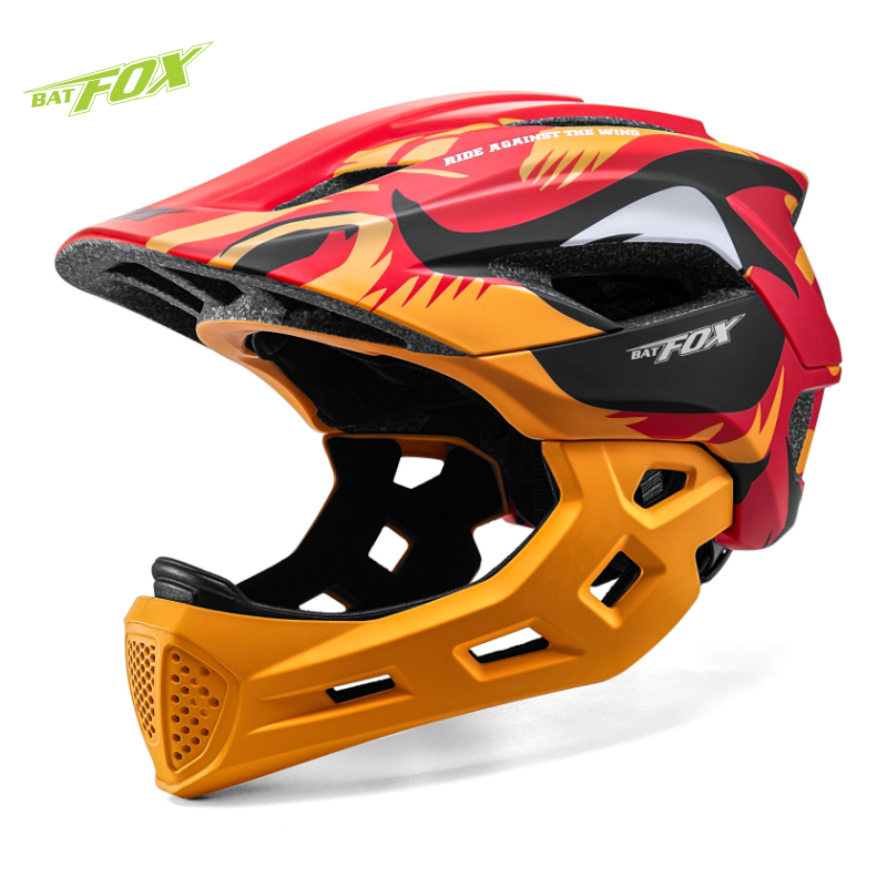 Mountain Biking Helmet Full Face - BATFOX Casco da bici integrale per