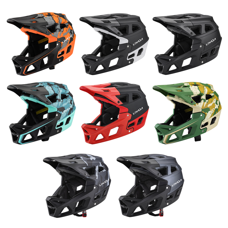 Mountain Biking Helmet Full Face - Casco integrale per Mountain Bike casco