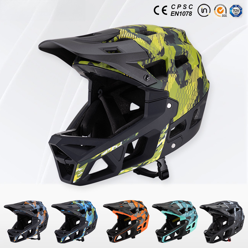 Mountain Biking Helmet Full Face - Nuovo Casco Integrale da Mountain Bike