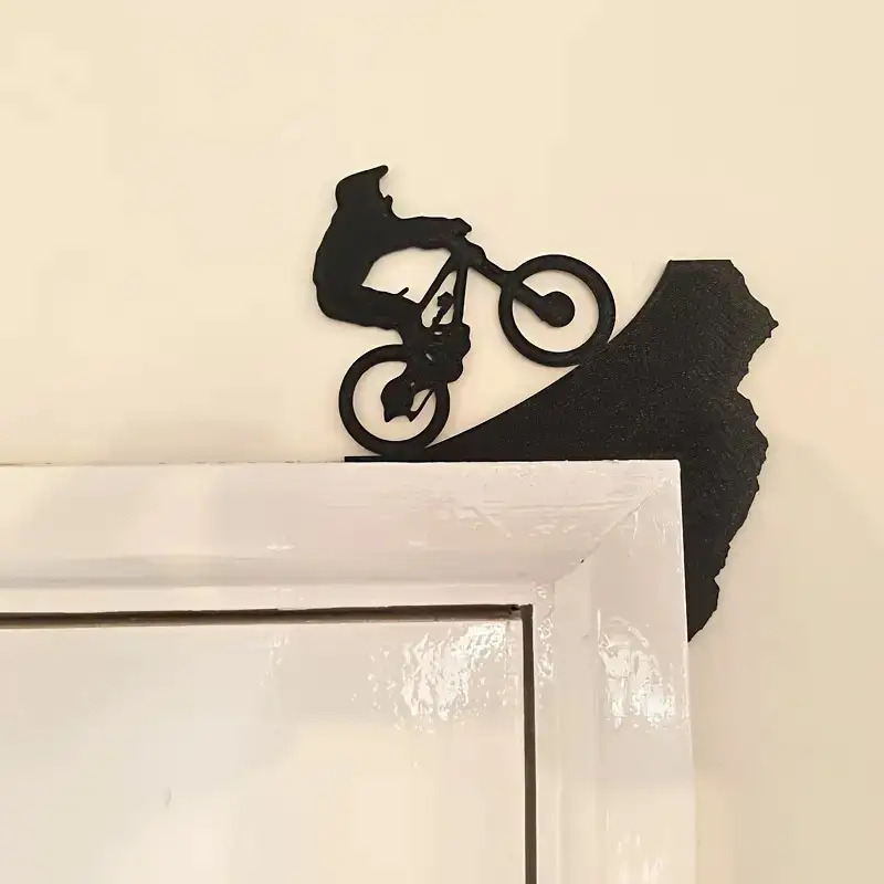 Mountain Biking History - CIFBUY Decorazione Murale in Ferro a
