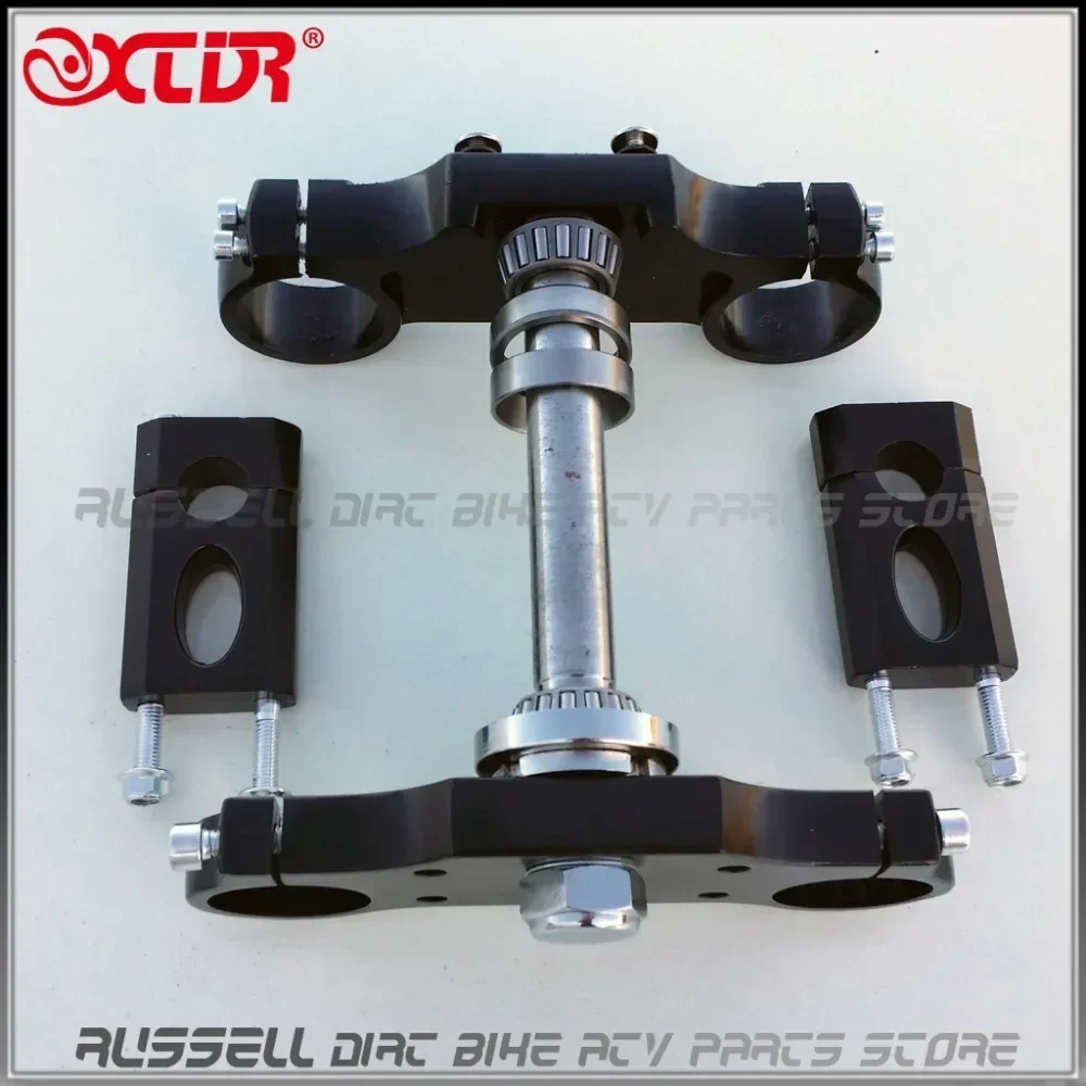 Handlebar Riser Stem - Morsetto Triplo per Manubrio Moto in