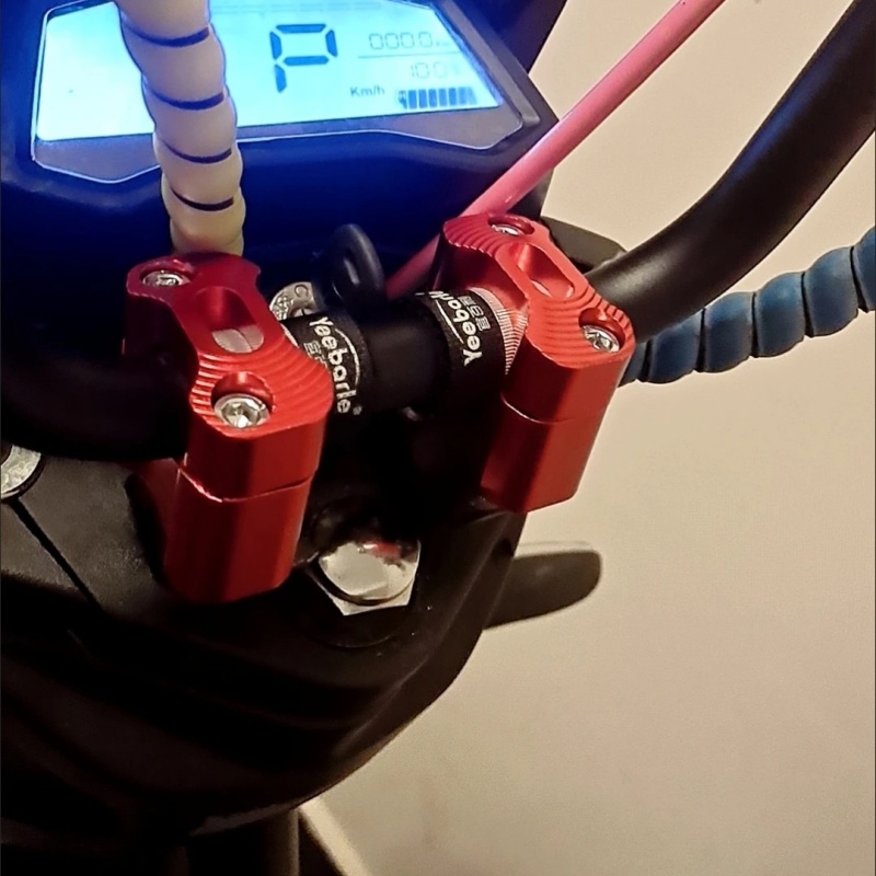 22mm 28mm Moto CNC Bar Morsett - Handlebar Riser Stem recensione e prezzo