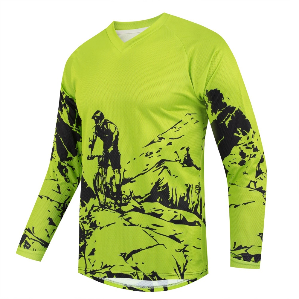 Maglietta Sportiva da Uomo a M - Mountain Biking Usa recensione e prezzo