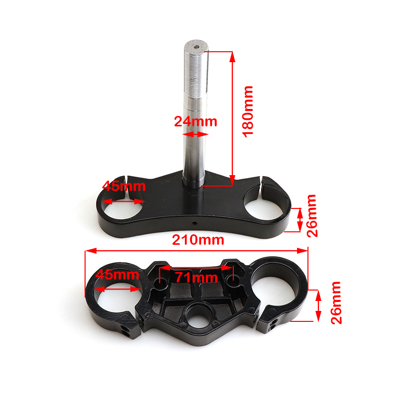 Manubrio moto Triplo albero Mo - Handlebar Riser Stem recensione e prezzo