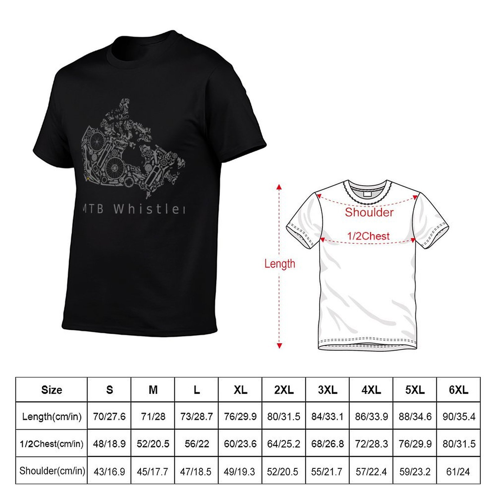 CANADA - MTB Whistler, T-shirt - Mountain Biking Whistler recensione e prezzo