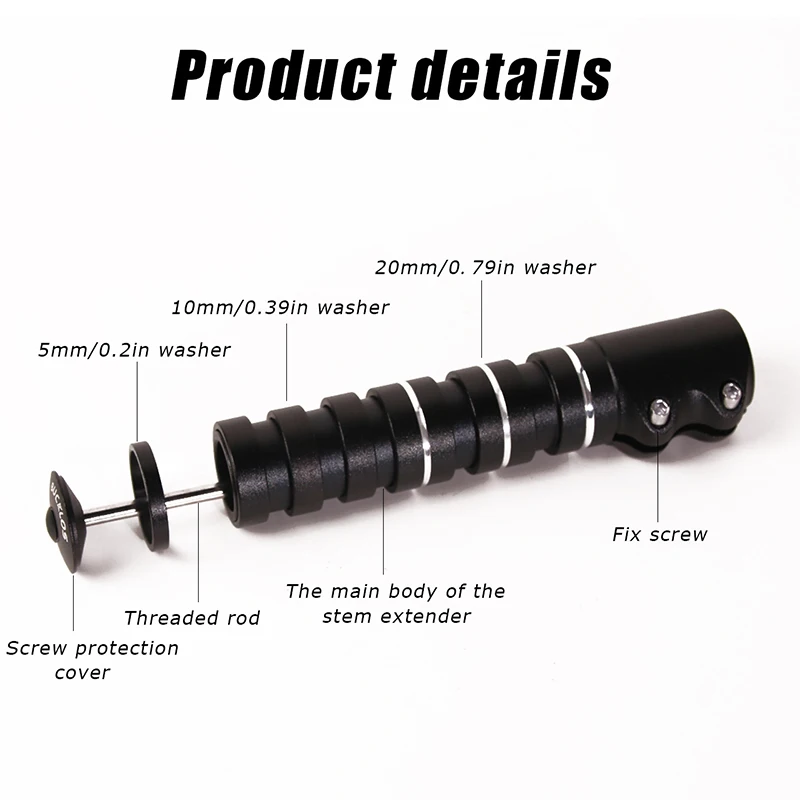 BUCKLOS Estensore per altezza  - Handlebar Riser Stem recensione e prezzo