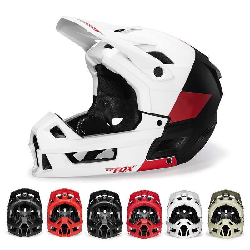 BATFOX Casco da bici integrale - Mountain Biking Helmet Full Face recensione e prezzo