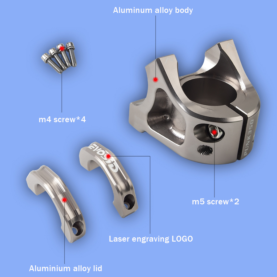 EVOSID Attacco Manubrio per Bi - Handlebar Riser Stem recensione e prezzo